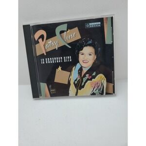 Patsy Cline 12 Greatest Hits CD MCA Records  Country Music Crazy Sweet Dreams